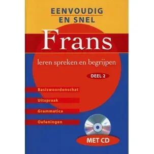 Afbeelding van cd frans leren spreken en begrijpen 2 / eenvoudig en snel frans leren