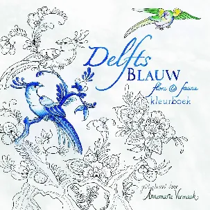Afbeelding van Delfts Blauw flora & fauna kleurboek