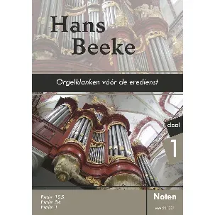 Afbeelding van Hans Beeke | Orgelklanken voor de eredienst - deel 1 - noten