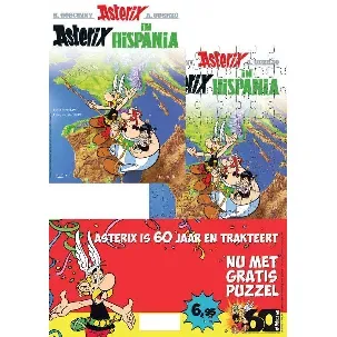 Afbeelding van Asterix 14. asterix in hispania + puzzel