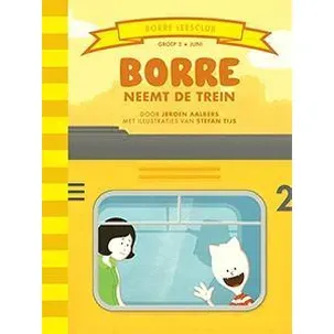 Afbeelding van Borre Leesclub - Borre neemt de trein