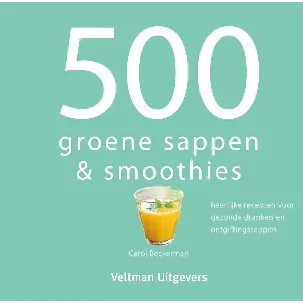 Afbeelding van 500 groene sappen & smoothies