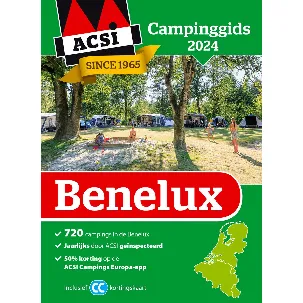 Afbeelding van ACSI Campinggids - Benelux 2024