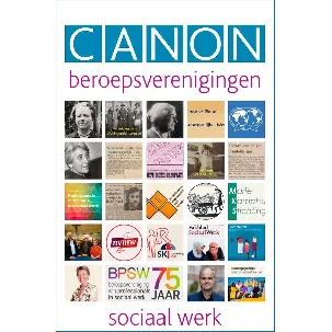 Afbeelding van Canon beroepsverenigingen sociaal werk