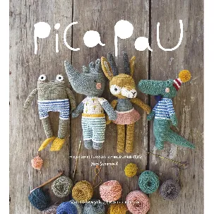 Afbeelding van Pica Pau 1 - Maak 20 kleurrijke amigurumidiertjes