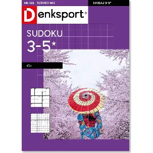Afbeelding van Denksport Puzzelboek Sudoku 3-5* mix, editie 193