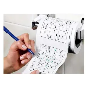 Afbeelding van Sudoku Toiletpapier